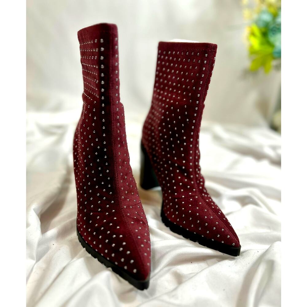 Charles by Charles David Studded Stretch Bootie Danielle 6.5 - Picture 15 of 15